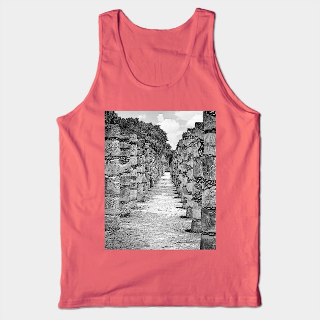 1000 Columns Tank Top by KirtTisdale